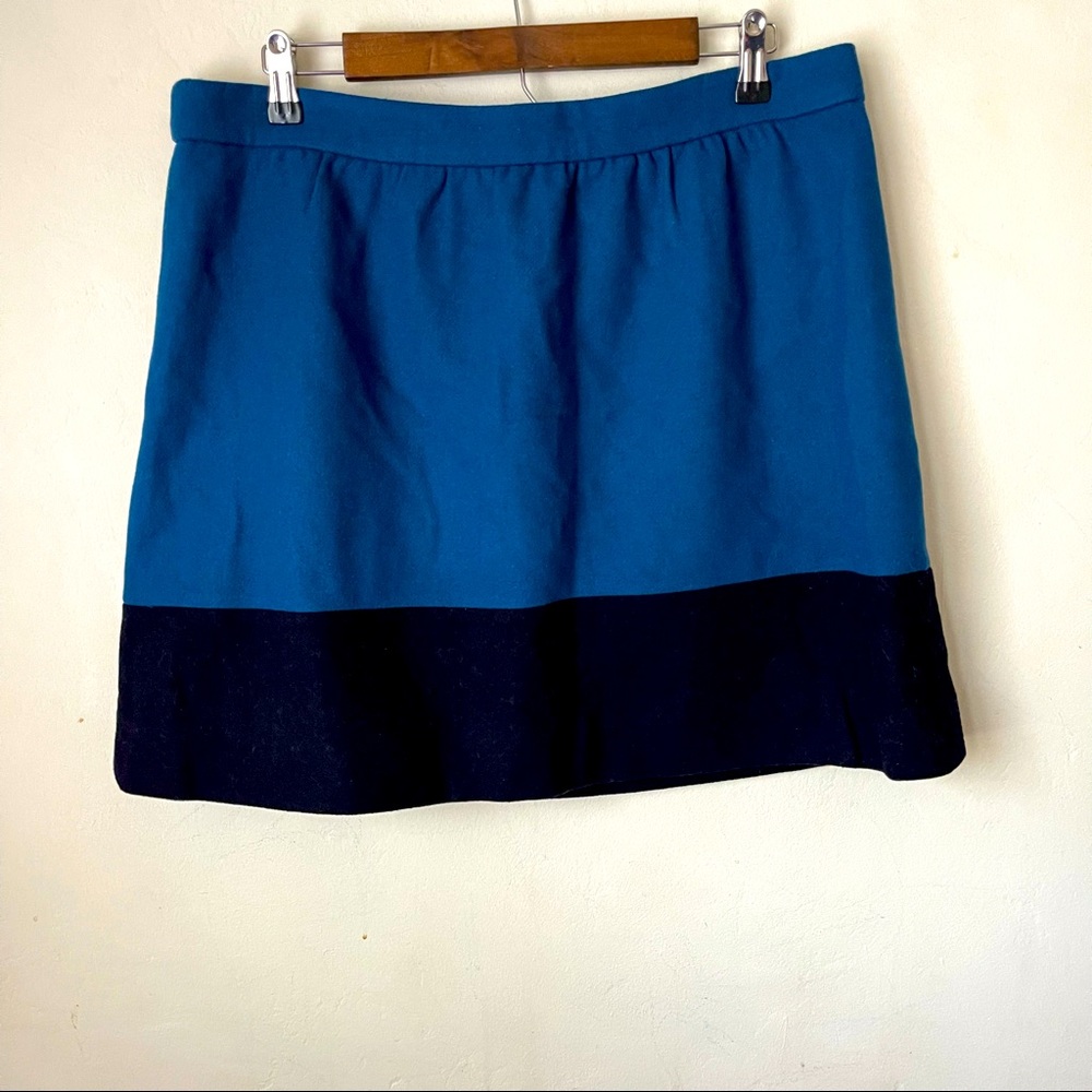 JCrew Color Block Skirt 16